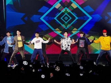 Bagian Wajah & Dahi Member EXO Disorot Laser Saat Konser di Macau, Fans Geram