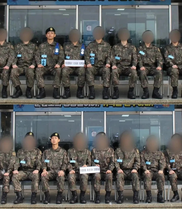 V dan RM BTS Pancarkan Vibe Tentara Asli Saat Masih Jadi Peserta Pelatihan Militer