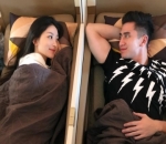 Verrell dan Natasha Tidur Bareng di Pesawat