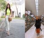 Wilona Tampil Anggun, Sedang Febby Lebih Swag dengan Rok Panjang