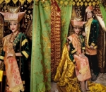 Terlihat Anggun dalam Balutan Baju Tradisional Khas Padang