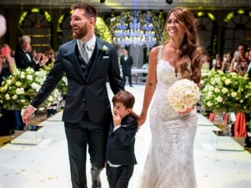 Lionel Messi Menikah, Intip Momen Bahagia Pernikahan dengan Antonella Roccuzzo