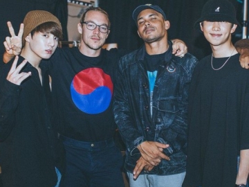 Diplo Posting Foto Bareng Jungkook & Rap Monster di Korea, Bakal Kolaborasi Bikin Film? 
