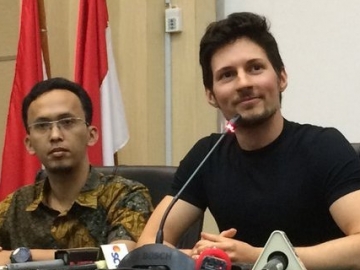 'Perjuangkan' Nasib Telegram di Indonesia, Begini Kehebohan CEO Pavel Durov di Kantor Kemenkominfo