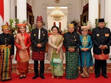 Peristiwa Bersejarah, Semua Presiden dan Wapres RI Akhirnya Berkumpul Bersama di Istana Negara