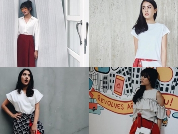6 Inspirasi OOTD Bernuansa Merah Putih ala Selebriti Indonesia