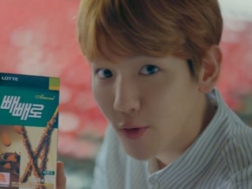Bintangi Iklan Snack, Baekhyun EXO Rayu Fans