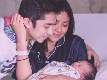 FOTO: Mengharukan, Perjuangan Zivanna Letisha Menahan Sakit Lahirkan Baby Ryoji