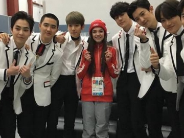 EXO Wujudkan Impian Atlet Rusia Cantik Ini Untuk Bertemu