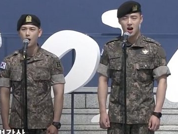 Intip Gagahnya Ji Chang Wook cs Nyanyikan Lagu Kebangsaan di Upacara Peringatan Hari Pahlawan
