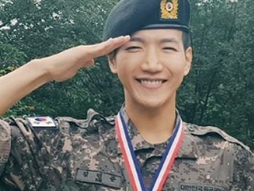 Dapat Penghargaan Kehormatan di Tempat Pelatihan Militer, Jun.K Tulis Pesan Panjang ke Fans