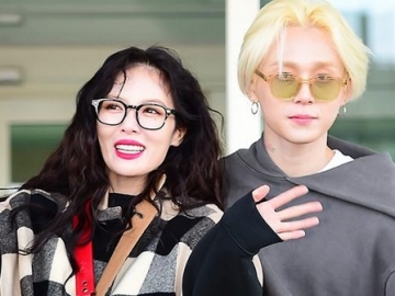 Ceria Tampil Berdua Bersama HyunA di Bandara, Netter Komentari Cara E’Dawn Memakai Celana 