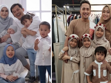 Jadi Rame Banget, Sederet Artis Indonesia Ini Dikaruniai 5 Bahkan Sampai 7 Orang Anak 