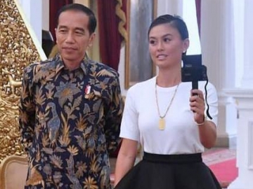 Ngobrol Santai dengan Jokowi, Agnes Monica Suarakan Mimpi Anak Muda