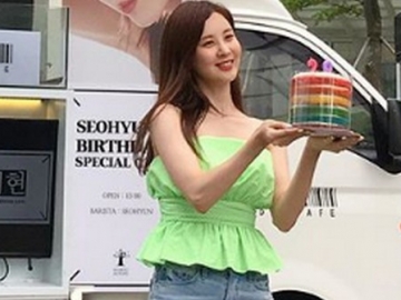 Rayakan Ulang Tahun, Senangnya Seohyun SNSD Berbagi Kopi Untuk Lebih dari 200 Fans