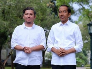 Salaman dengan Jokowi, Ekspresi 'Ngeden' Gading Marten Sontak Tuai Gelak Tawa