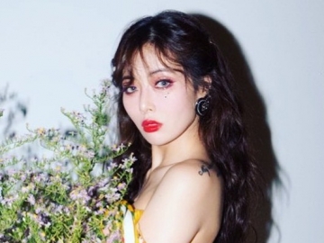 Bermandikan Bunga, HyunA Tampil Catchy nan Sexy di MV 'Flower Shower'
