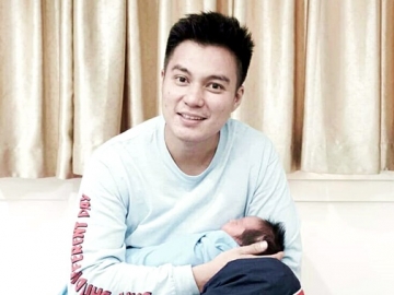 Baim Wong Posting Foto Anak, Muka Jail Kiano Sudah Terlihat Meski Masih Bayi