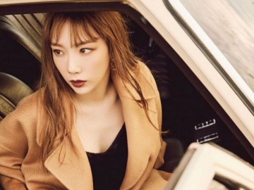  Biasa Pirang, Taeyeon SNSD Tampil Menawan dengan Rambut Hitam