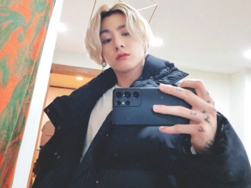 Unggah Foto Selfie Tampan dengan Rambut Pirangnya, Jungkook Jadi Trending Hingga Pecahkan Rekor