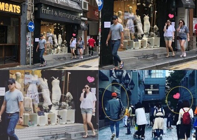 Foto Rain dan Kim Tae Hee Saat Berjalan-Jalan di Hong Kong