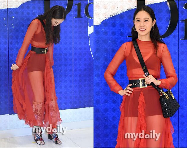 Penampilan Gong Hyo Jin di Acara Dior-2