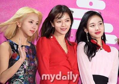 Chaeyoung di red carpet SMA 2019
