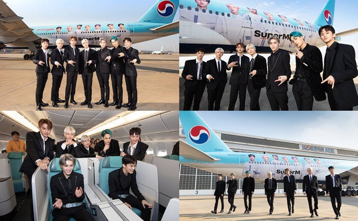 Sukses Berat, SuperM Didapuk Jadi Duta Global Untuk Maskapai Penerbangan Terbesar di Korea