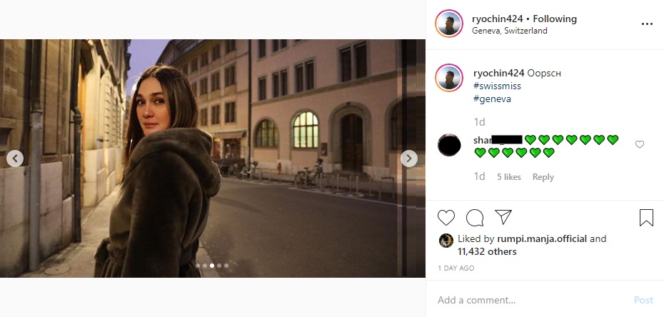 Ryochin Perdana Pajang Foto Luna Maya, Fans Langsung Bernapas Lega