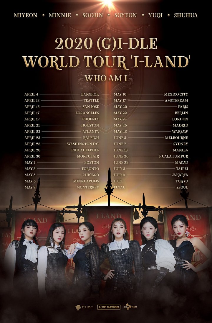 G(I)-DLE tur konser dunia
