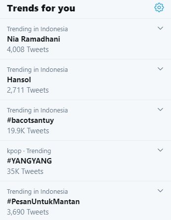 Lagi-lagi Puncaki Trending, Warga Twitter: Crazy Rich Nia Ramadhani