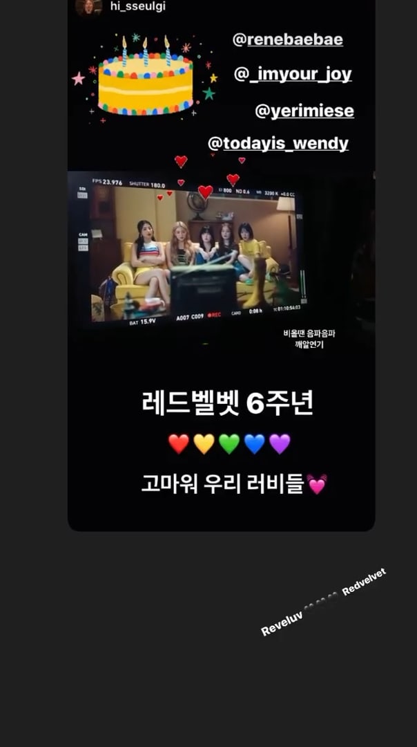 Rayakan Debut Anniversary ke-6, Red Velvet Kompak Posting Pesan Manis di Instagram