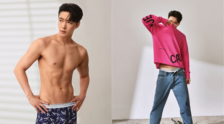 Intip Menggodanya Lay EXO Promosikan Koleksi Musim Dingin Pakaian Dalam Mewah