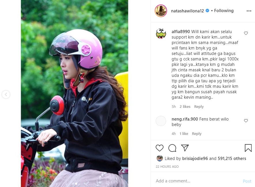 Asyik Promosi Sinetron, Natasha Wilona Justru Didesak Jawab Soal Teguran Kevin Sanjaya