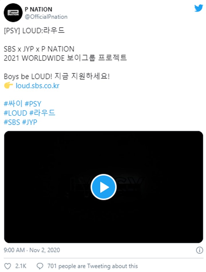 PJYP Entertainment Dan P Nation Kolaborasi Bareng SBS Demi Debutkan Boy Grup Baru