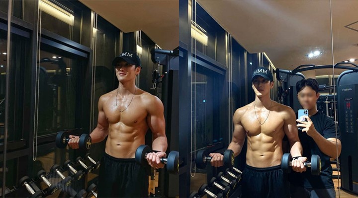 Ahn Bo Hyun Bikin Oleng Pamer Foto Latihan Gym