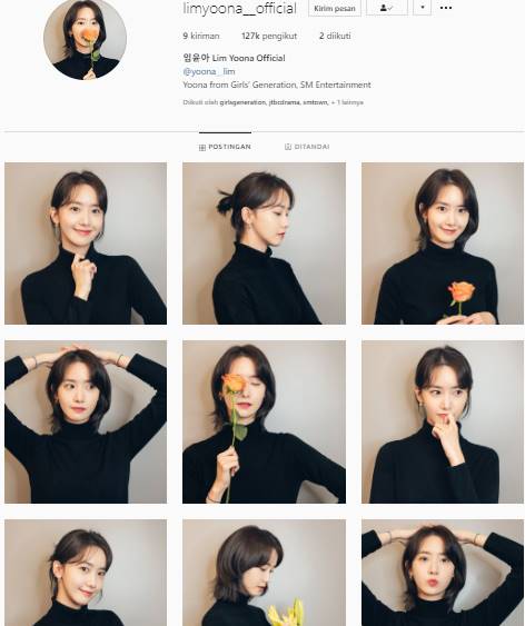 Sudah Punya Akun Pribadi, YoonA SNSD Buka Instagram Official
