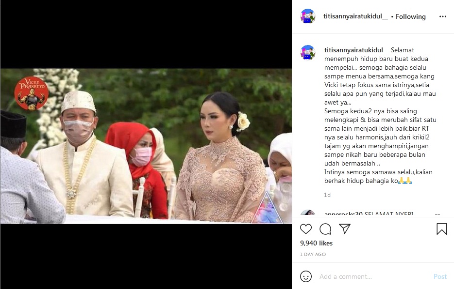 Resmi Jadi Suami-Istri, Pernikahan Vicky Prasetyo & Kalina Oktarani Diramal Begini