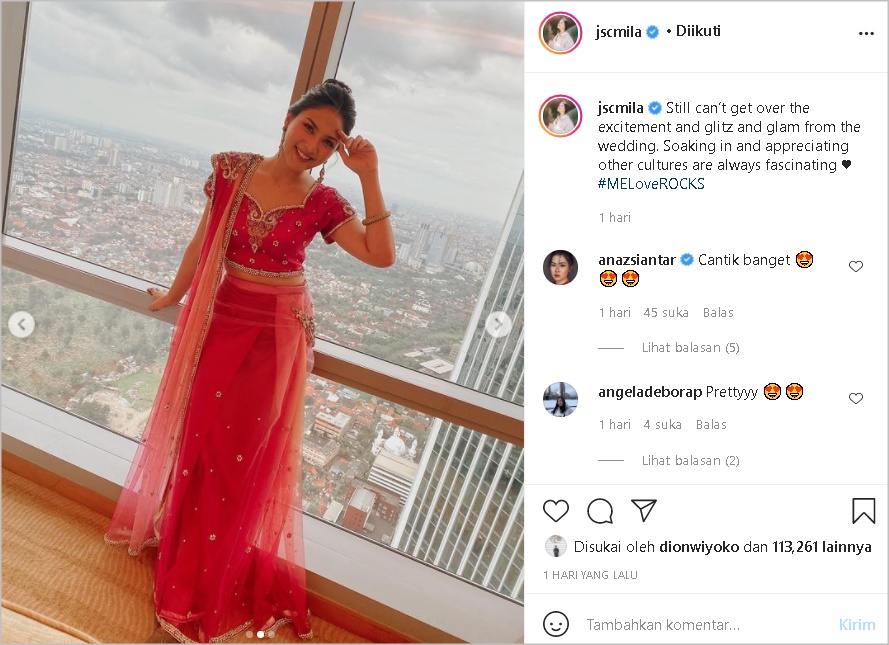 Jessica Mila Memesona Dibalut Dress Ala Artis Bollywood, Nama Kaesang Pangarep Malah Ramai Terseret