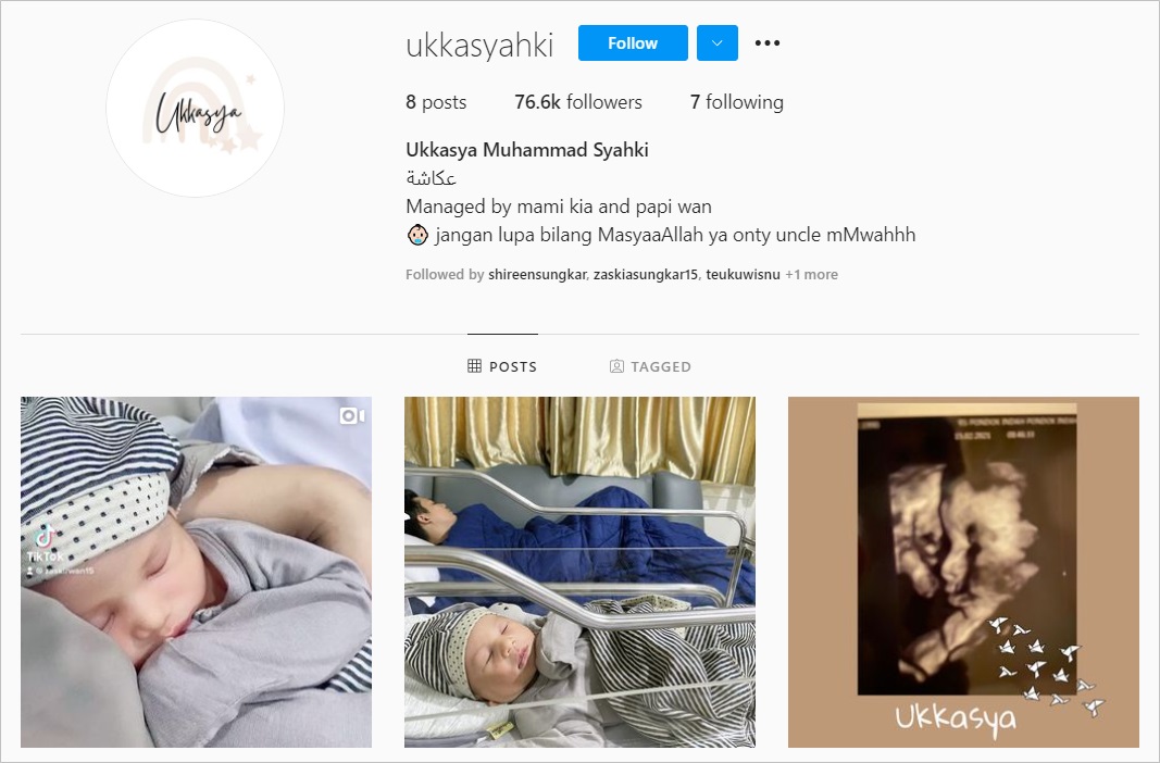 Paras Tampan Sudah Diungkap, IG Baby Ukkasya Anak Pertama Irwansyah-Zaskia Sungkar Banjir Followers