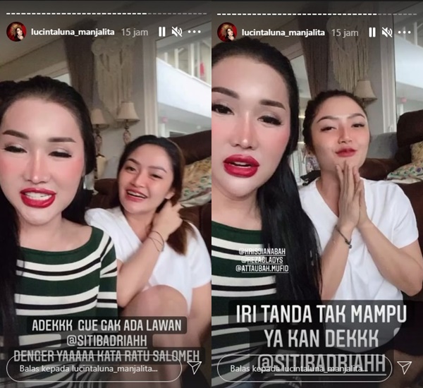 ucinta Luna Ikut Pasang Badan Bela Siti Badriah, Sindir Pedas Lesty Kejora Begini
