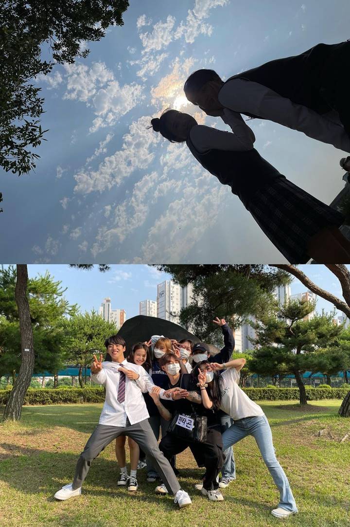 Yeri Red Velvet membagikan potret di lokasi syuting \'Blue Birthday\'
