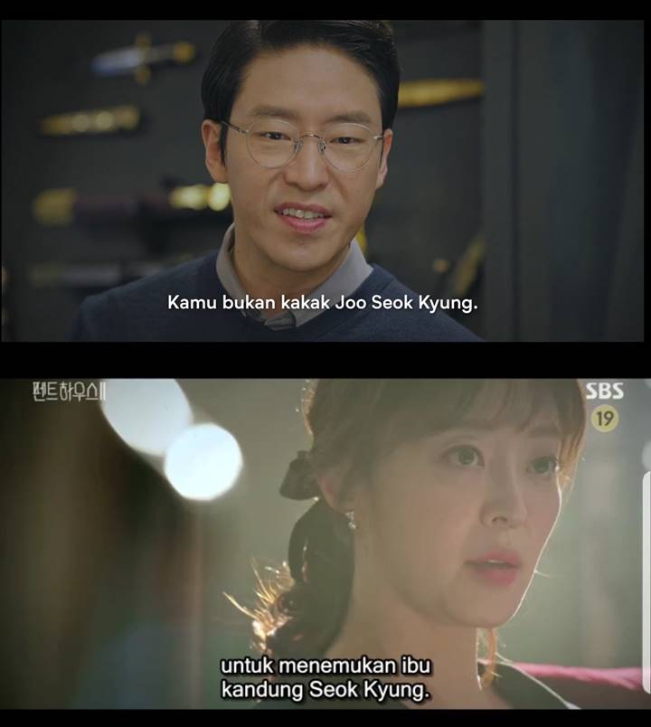 Dialog yang seakan menunjukkan Han Ji Hyun dan Kim Young Dae bukan saudara kembar sejak awal di \'Penthouse\'
