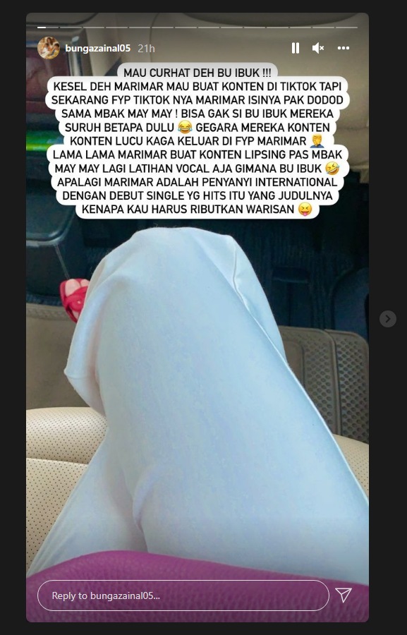 FYP TikTok Dipenuhi Berita Tentang Doddy Sudrajat dan Mayang, Bunga Zainal Beri Sindiran Pedas
